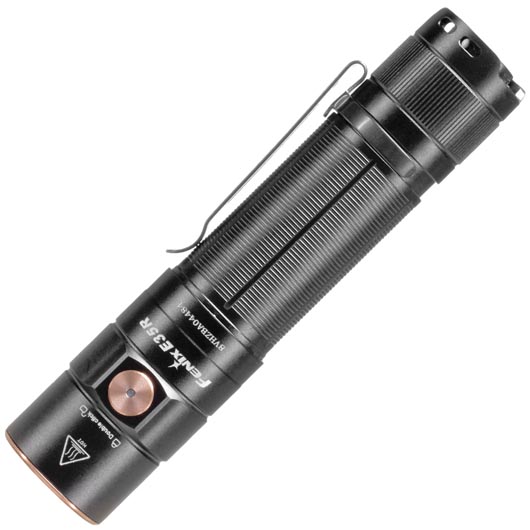 Fenix LED Taschenlampe E35R 3100 Lumen schwarz inkl. Grtelclip, USB-C Ladekabel und Handschlaufe Bild 1