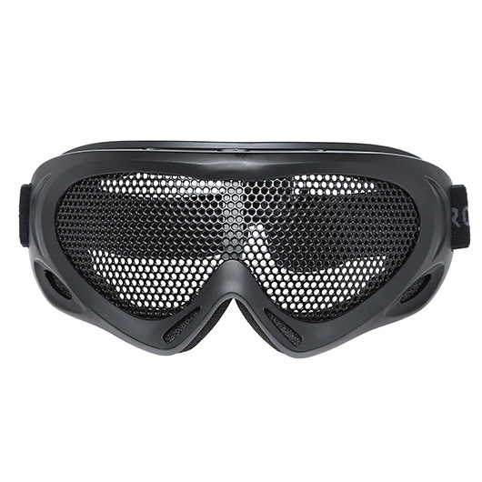 Nuprol Brille Pro Mesh Eye Protection Airsoft Gitterbrille schwarz Bild 1