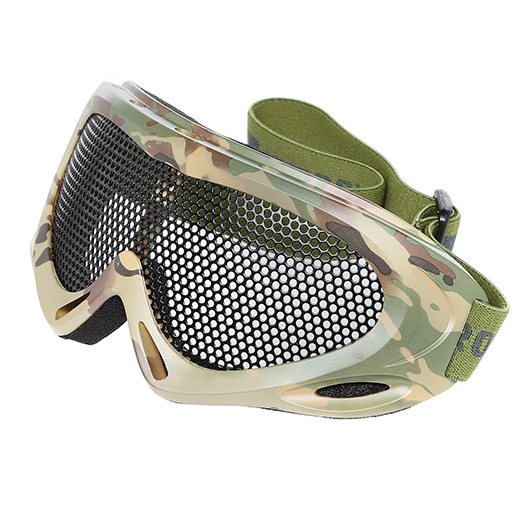 Nuprol Brille Pro Mesh Eye Protection Airsoft Gitterbrille camo