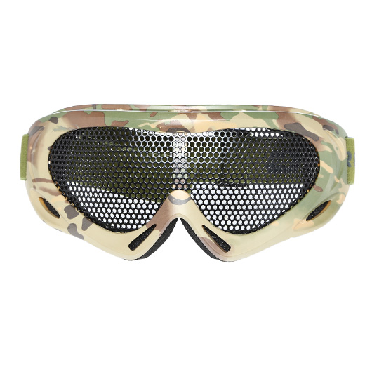 Nuprol Brille Pro Mesh Eye Protection Airsoft Gitterbrille camo Bild 1