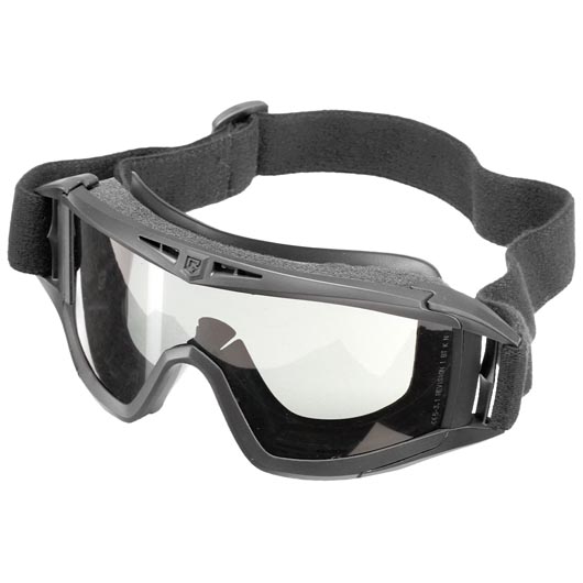 Revision Eyewear Desert Locust Schutzbrille Essential Kit mit klar / rauch Wechselglser schwarz Bild 1