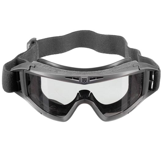 Revision ballistische Schutzbrille Desert Locust Deluxe Kit schwarz inkl. 3 Wechselglsern und Brillenetui Bild 3