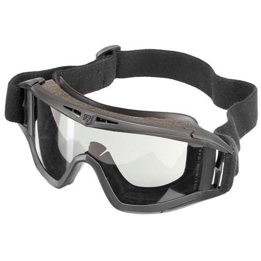 Revision Eyewear Desert Locust Schutzbrille Deluxe Kit mit gelb / klar / rauch Wechselglser schwarz Bild 1
