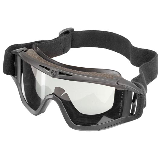 Revision ballistische Schutzbrille Desert Locust Deluxe Kit schwarz inkl. 3 Wechselglsern und Brillenetui Bild 1