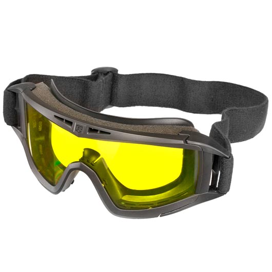 Revision Eyewear Desert Locust Schutzbrille Deluxe Kit mit gelb / klar / rauch Wechselglser schwarz Bild 2
