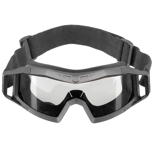 Revision Eyewear Wolfspider Schutzbrille Essential Kit mit klar / rauch Wechselglser schwarz Bild 2