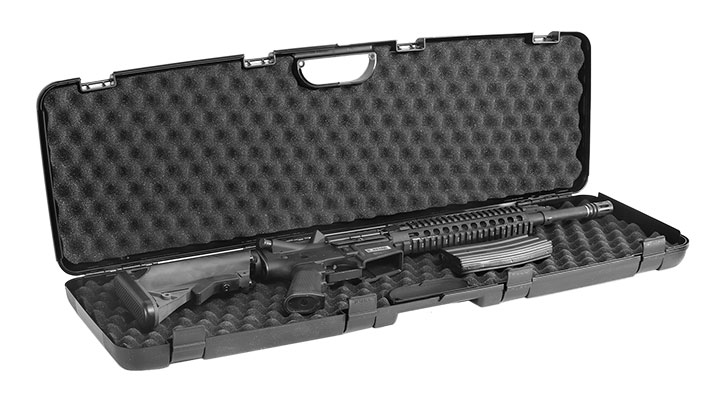 Evolution Airsoft / Negrini Universal Gewehrkoffer 86 x 24,5 x 7,5 cm schwarz Bild 2