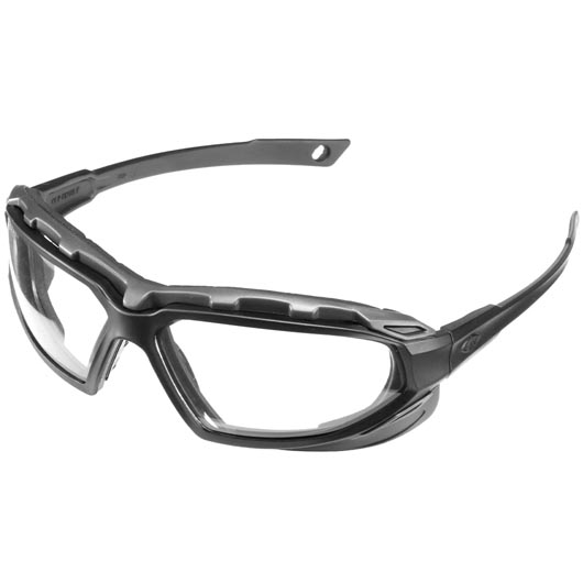 Strike Systems Highlander Plus Schutzbrille schwarz / klar Bild 1