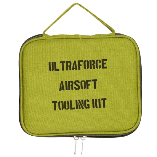 Ultraforce Airsoft Field Maintenance Kit / Werkzeug Set mit Tasche oliv Bild 4