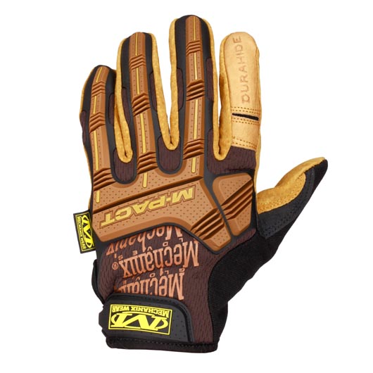 Mechanix Wear M-Pact Handschuhe Durahide-Leder braun Bild 1