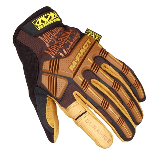 Mechanix Wear M-Pact Handschuhe Durahide-Leder braun Bild 3