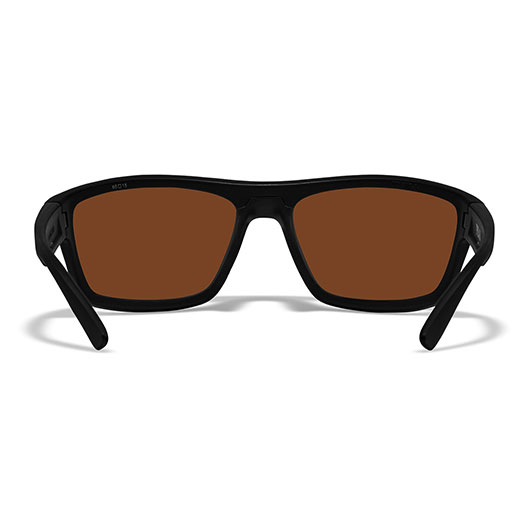 Wiley X Sonnenbrille Peak Captivate matt schwarz Glser kupfer polarisiert inkl. Brillenetui Bild 3