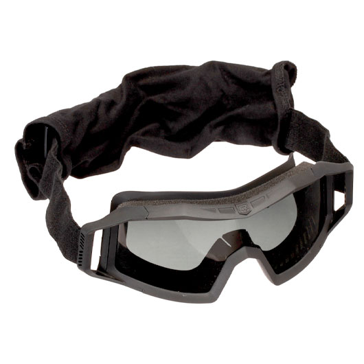 Revision ballistische Schutzbrille Wolfspider Deluxe Kit schwarz inkl. 3 Wechselglsern und Brillenetui Bild 4