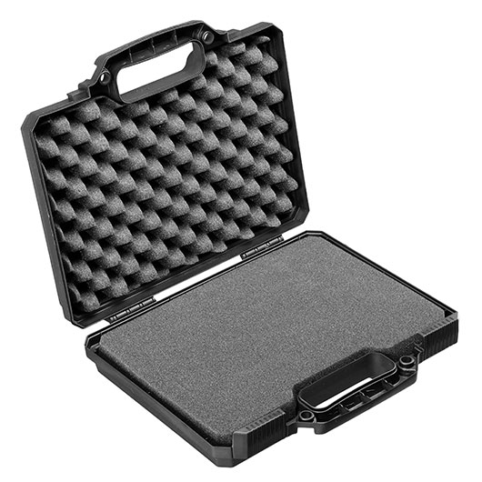 MAX Tactical Pistol Hard Case Pistolenkoffer 30 x 26 x 8,8 cm PnP-Schaumstoff schwarz Bild 5
