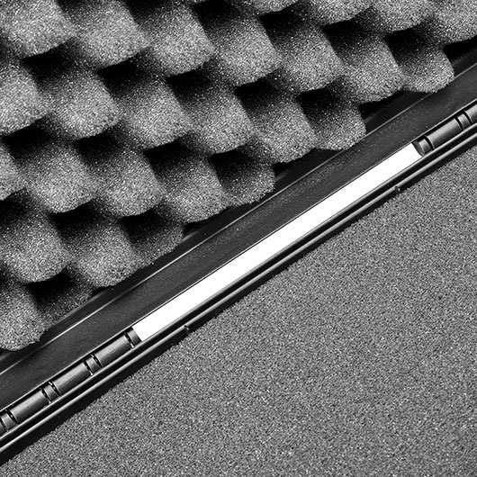 MAX Tactical Pistol Hard Case Pistolenkoffer 30 x 26 x 8,8 cm PnP-Schaumstoff schwarz Bild 7