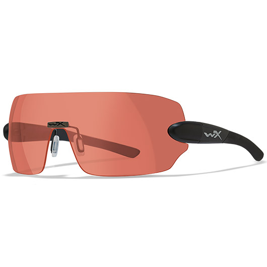 Wiley X Sonnenbrille Detection Set matt schwarz inkl. 4 Wechselglsern und Brillentui Bild 4