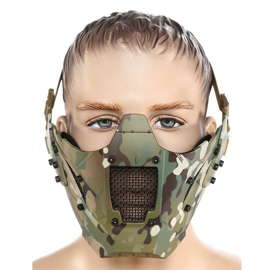 Nuprol Mesh Mask V4 mit Halterung fr / ohne FAST Helme camo Bild 1