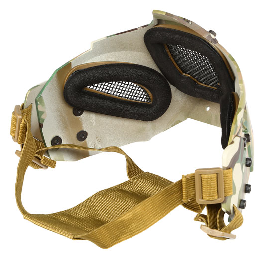 Nuprol Mesh Mask V4 mit Halterung fr / ohne FAST Helme camo Bild 6