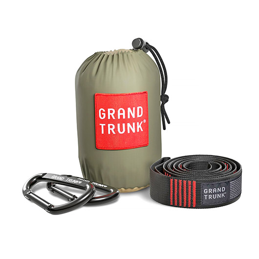 Grand Trunk Hngematte Double Deluxe fr 2 Personen oliv/khaki inkl. Befestigungssystem Bild 2