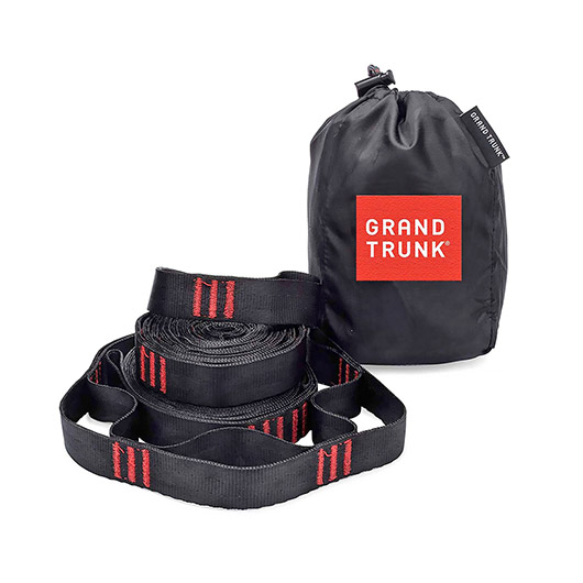 Grand Trunk Befestigungsgurte fr Hngematten Suspension Straps 2 Stck schwarz