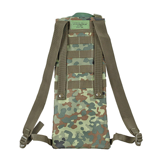 MFH Trinksystem MOLLE 2,5 Liter mit TPU-Beutel flecktarn Bild 1