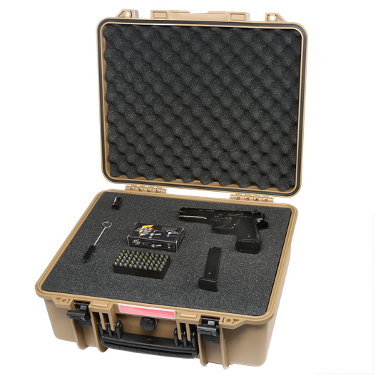 Nuprol Medium Hard Case Universal-Koffer 49,1 x 43,5 x 21,1 cm PnP-Schaumstoff tan Bild 6