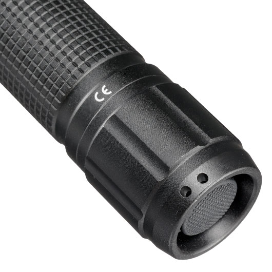 Mil-Tec LED-Stablampe Operator MT1 350 Lumen schwarz inkl. Holster Bild 7