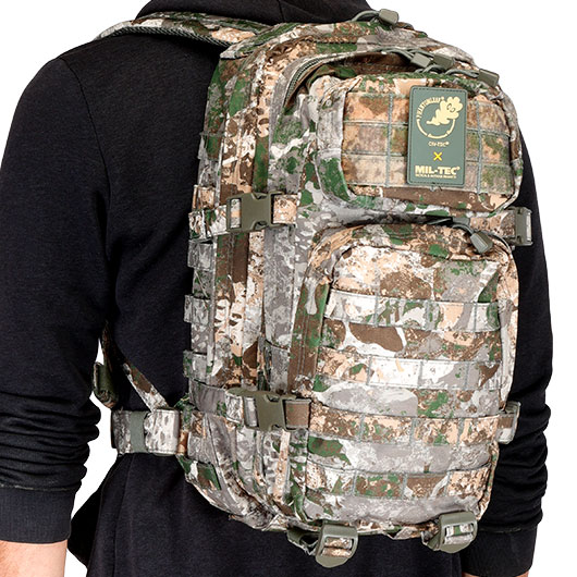 Mil-Tec Rucksack Assault Pack 20 Liter Phantomleaf WASP Z1B Bild 10