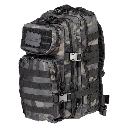 Mil-Tec Rucksack US Assault Pack 20 Liter darkcamo Bild 1