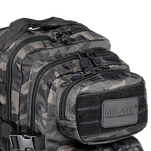 Mil-Tec Rucksack US Assault Pack 20 Liter darkcamo Bild 5