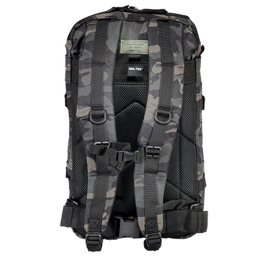 Mil-Tec Rucksack US Assault Pack Laser Cut large 36L darkcamo Bild 2