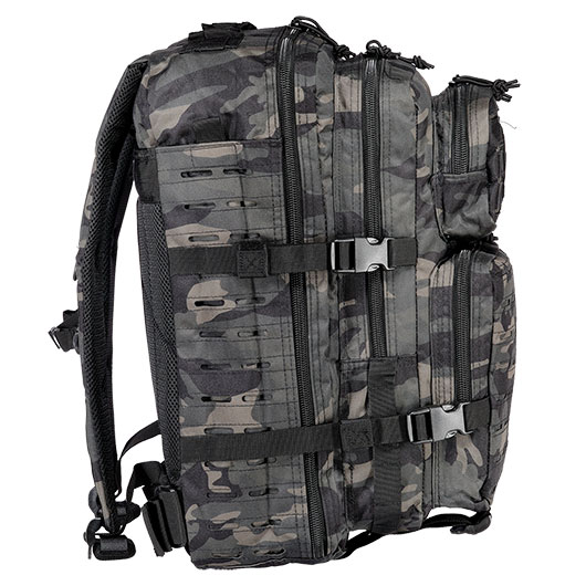 Mil-Tec Rucksack US Assault Pack Laser Cut large 36L darkcamo Bild 3