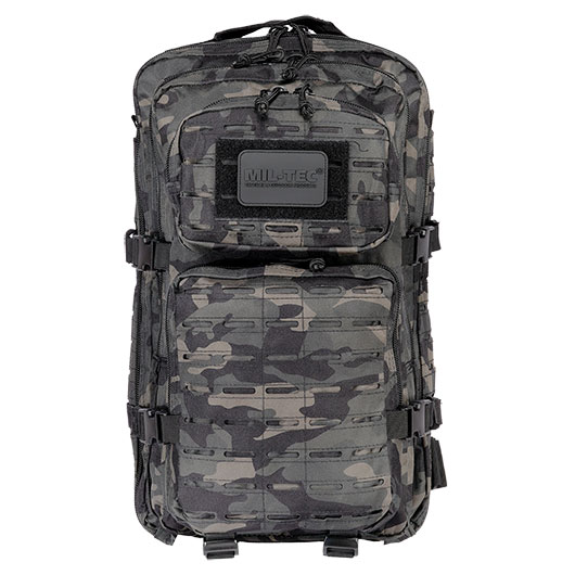 Mil-Tec Rucksack US Assault Pack Laser Cut large 36L darkcamo Bild 4
