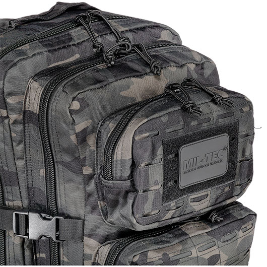 Mil-Tec Rucksack US Assault Pack Laser Cut large 36L darkcamo Bild 5