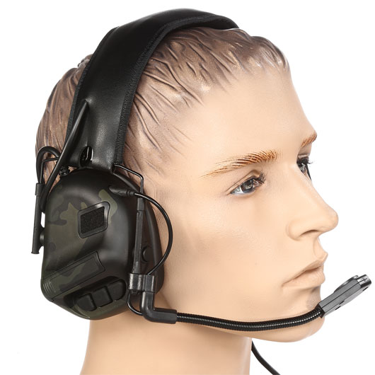 Nuprol Tactical Comms Headset Gen. 5 Full Option Ausfhrung m. Z-Tactical / Element Anschluss Black MC-Camo Bild 3