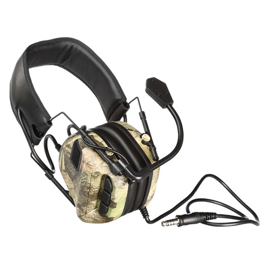 Nuprol Tactical Comms Headset Gen. 5 Full Option Ausfhrung m. Z-Tactical / Element Anschluss Rainforest