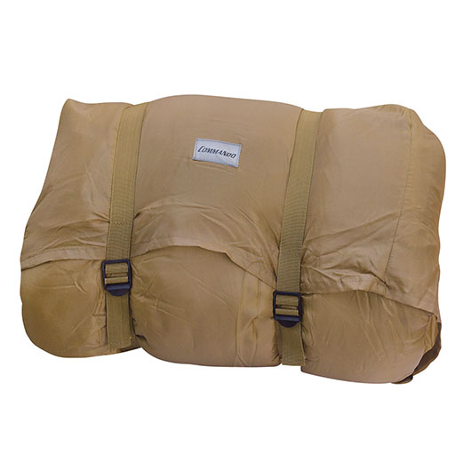 CI Schlafsack Pilot mit Kopfkissen coyote Bild 1