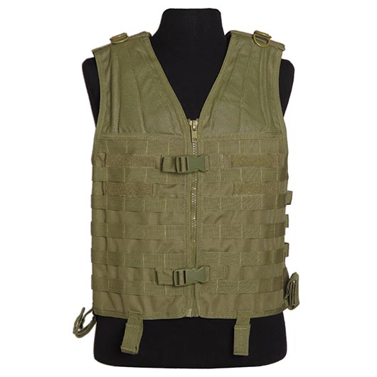 Mil-Tec Molle Carrier Weste oliv