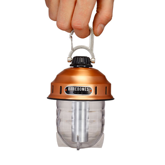Barebones Laterne Beacon Light kupfer mit Dimmfunktion inkl. Ladekabel Bild 5