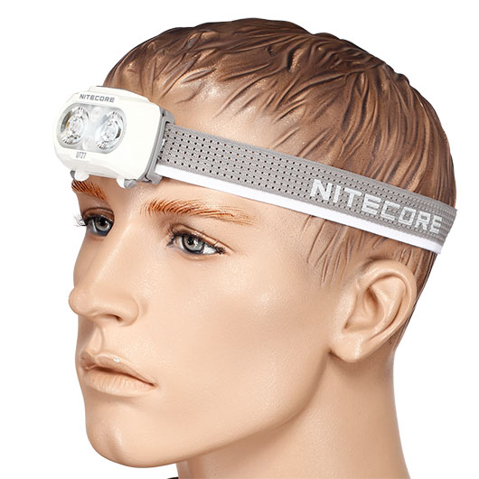 Nitecore LED-Stirnlampe UT27 V2 Dual Power 800 Lumen wei�