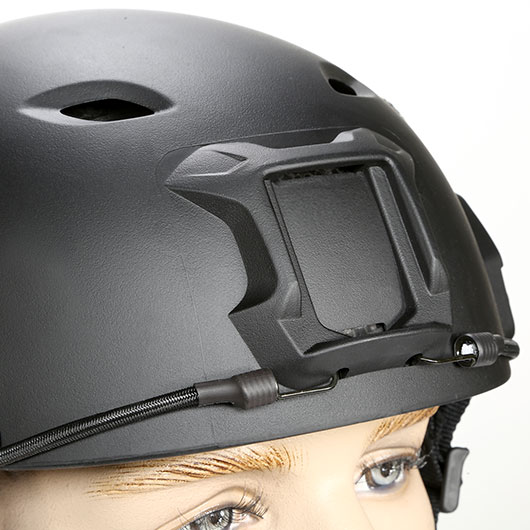 nHelmet Airsoft Helm  FAST BJ Maritime Railed mit NVG Mount schwarz Bild 5