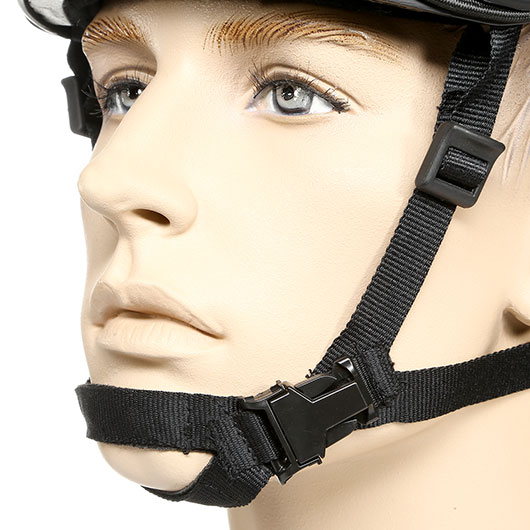 nHelmet Airsoft Helm  FAST BJ Maritime Railed mit NVG Mount schwarz Bild 6