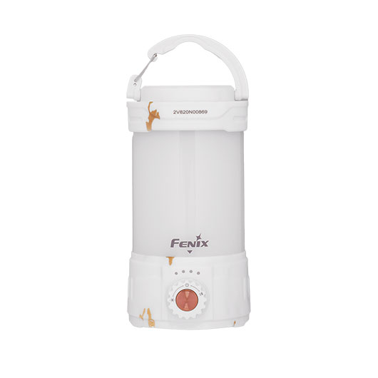 Fenix Campinglaterne CL26R Pro 650 Lumen marmor/wei mit Powerbankfunktion inkl. USB Ladekabel und Akku Bild 1