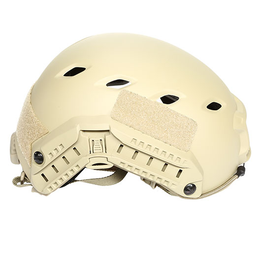 nHelmet Airsoft Helm FAST BJ Maritime Railed mit NVG Mount Dark Earth Bild 11