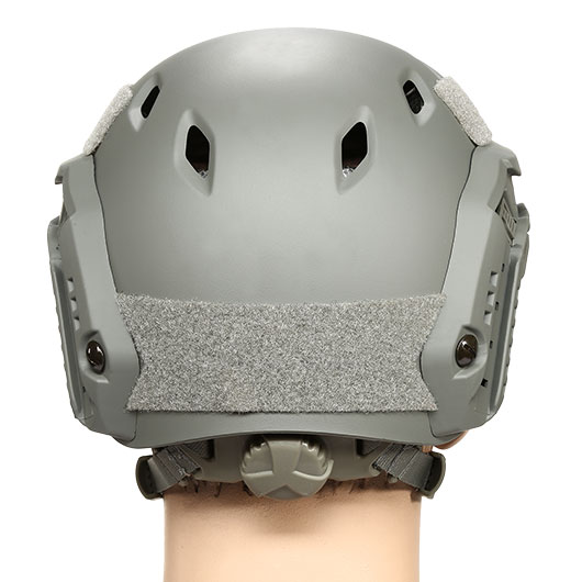 nHelmet Airsoft HelmFAST BJ Maritime Railed mit NVG Mount Foliage Green Bild 4