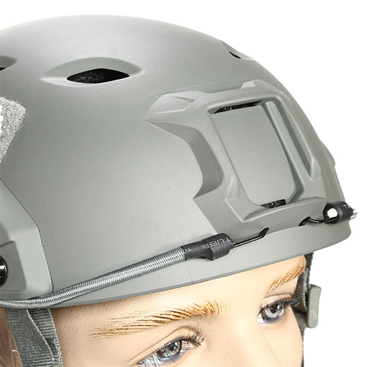 nHelmet Airsoft HelmFAST BJ Maritime Railed mit NVG Mount Foliage Green Bild 5