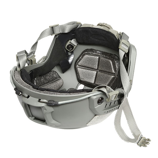 nHelmet Airsoft HelmFAST BJ Maritime Railed mit NVG Mount Foliage Green Bild 9