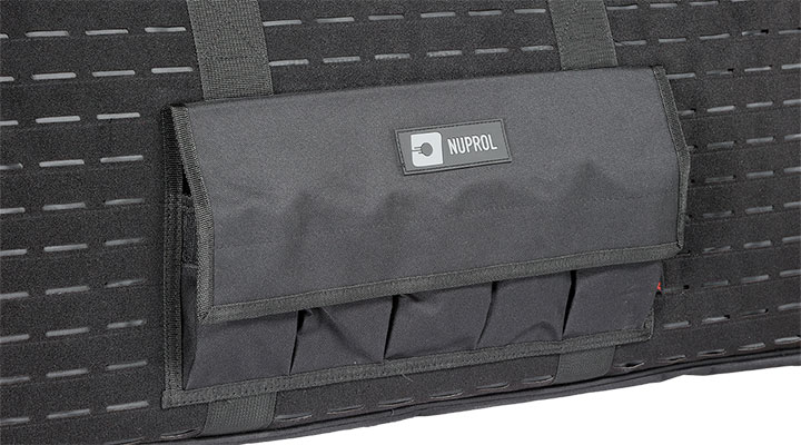 Nuprol 38 Zoll / 96 cm PMC Essentials Soft Rifle Patch Bag / Gewehr-Futteral schwarz Bild 6