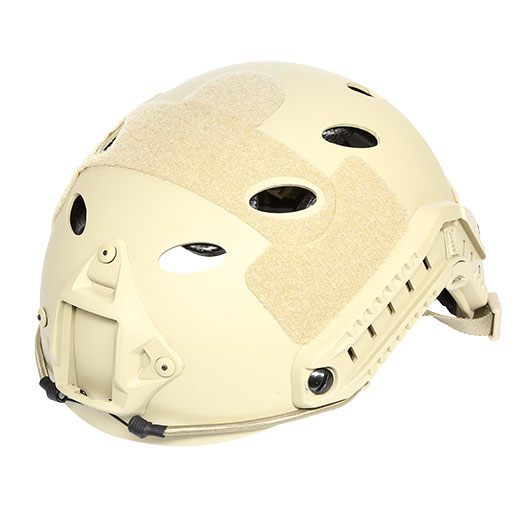 nHelmet Airsoft Helm FAST PJ Standard Railed mit NVG Mount Dark Earth Bild 8