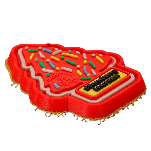 JTG 3D Rubber Patch micro mit Klettflche Strawberry Icecream fullcolor flavourisiert Bild 1